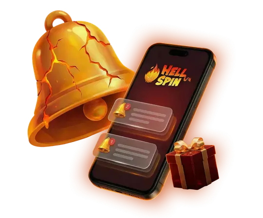 HellSpin bell and phone for the app free spins