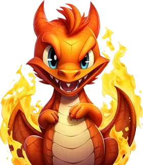HellSpin dragon from the official HellSpin promo art