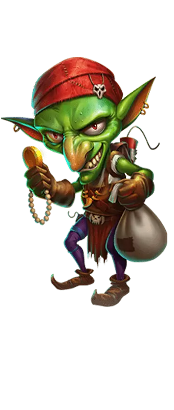 HellSpin goblin mascot of the deposit bonuses